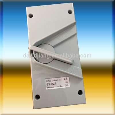 1P UKW Series Weatherproof Enclosed Isolator Switch